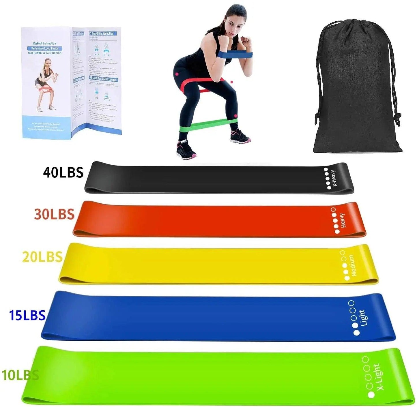 16PCS Resistance Band Set: Home Gym Fitness Training - Sydney picks