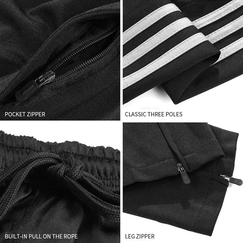 Men's Zipper Gym Fitness Sweatpants: Bodybuilding Joggers - Sydney picks