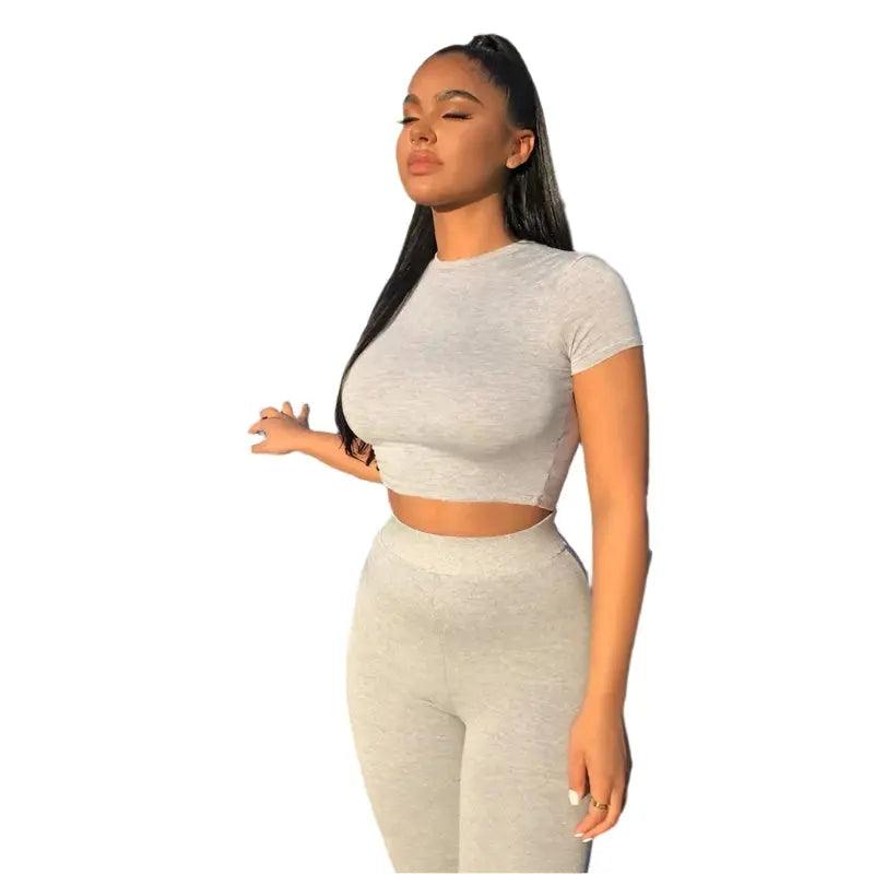 Women Sport Fitness 2 Two Piece Set Tracksuit - Sydney picks