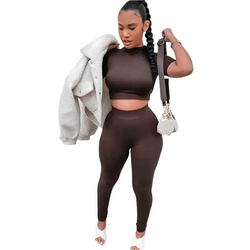 Women Sport Fitness 2 Two Piece Set Tracksuit - Sydney picks