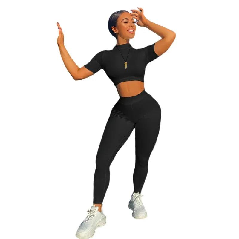 Women Sport Fitness 2 Two Piece Set Tracksuit - Sydney picks