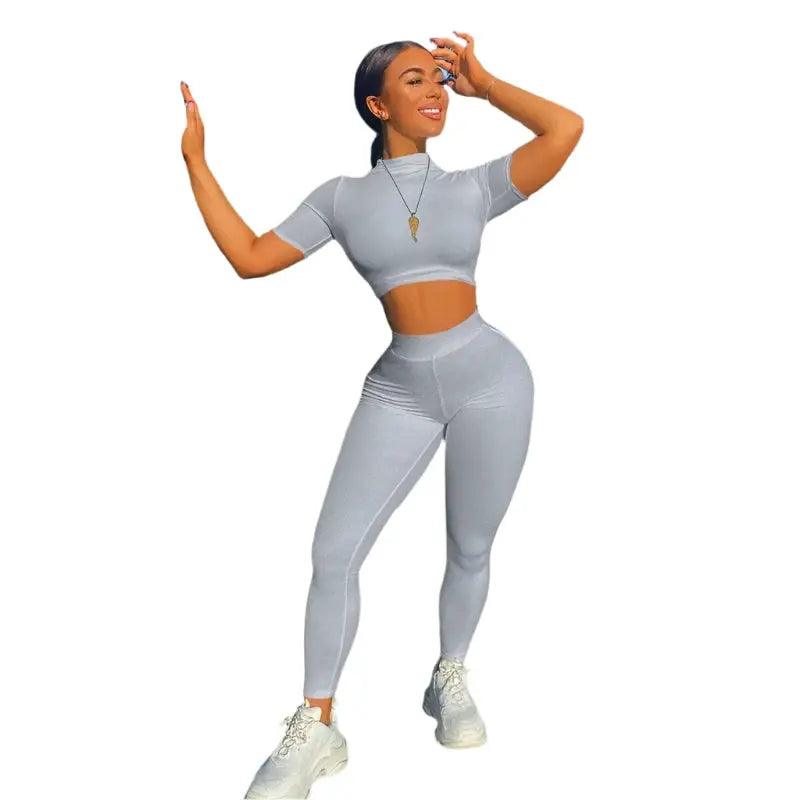 Women Sport Fitness 2 Two Piece Set Tracksuit - Sydney picks